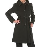 Via Spiga Wool Gromet Waist Coat With Tie Belt