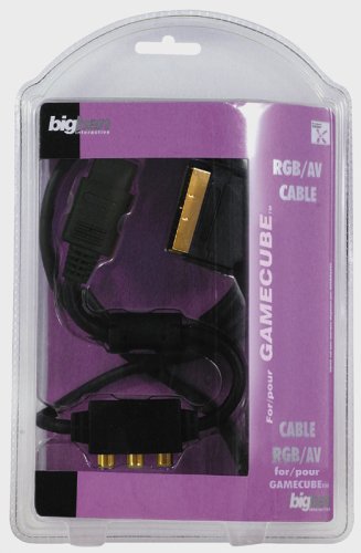 Childrens Toyshop  Video Games : RGB AV Scart for Gamecube
