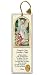 Religious Tassel Bookmark - Guardian Angel - Laminated with Gold Foil Embossed Medal Design - Appropriate Prayer Included