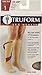 Truform 30-40 mmHg Compression Stockings for Men and Women, Knee High Length, Closed Toe, Black, Small