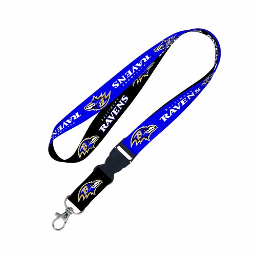 NFL Baltimore Ravens Lanyard with detach buckle