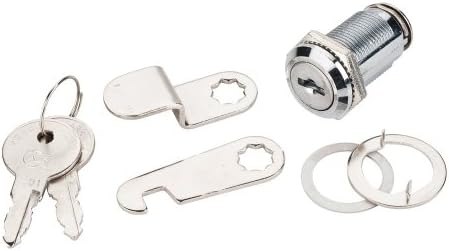 Box of 20 - 1-1/8" Length Cam Locks - Keyed Alike