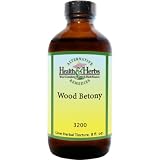Alternative Health & Herbs Remedies Wood Betony With Glycerine, 8-Ounce Bottle