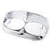 Magideal Gloss Headlight Bezel Cowl Fairing For Harley Road Glide Bad Boy Silver RS.2970.00