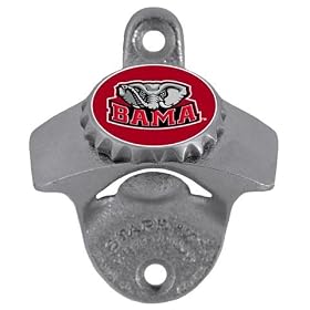 Alabama Metal Wall Mounted Beer Bottle Opener by Bergamot