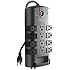 Belkin 12-Outlet Pivot-Plug Surge Protector with 8-Foot Cord, BP112230-08