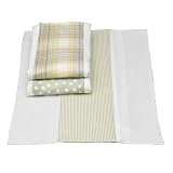 New Arrivals Burp Cloths - Butter Plaid