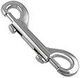 ProTool - Double Ended Snap Hook, Nickel Plated, 3 1/2" length overall