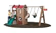 Step2 Naturally Playful&reg; Adventure Lodge Play Center