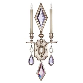 Fine Art Lamps 729050-1 1LT Wall Sconce Encased Gems Transitional Indoor Lighting by Fine Art Lamps