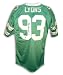 Autographed Marty Lyons New York Jets Throwback Green Jersey
