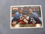 1993 Topps Michael Strahan/Marcus Buckley Rookie Football Card #275 - Shipped In Protective Display Case!