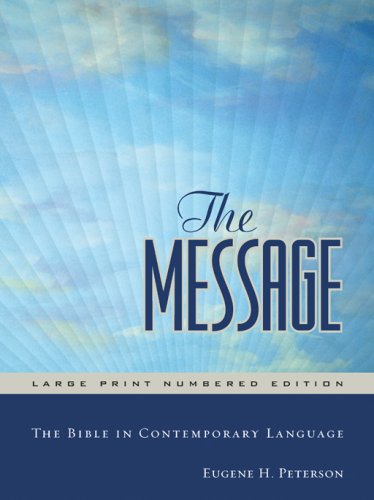 The Message Large Print Print Edition