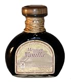Mexican Vanilla in Hand-Blown Glass Bottle