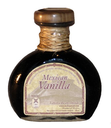 Childrens Toyshop  Gourmet Food : Mexican Vanilla in Hand-Blown Glass Bottle