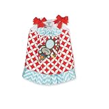 Mud Pie Baby-Girls Newborn Safari Monkey Dress