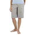 Merona® Bermuda Shorts - Gray Embroidered