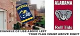 Alabama Crimson Tide NCAA Applique Banner Flag (44x28)