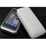 LG KM900 Arena Leder Etui Tasche Ledertasche (Weiss) Original SunCasevon "LG Electronics"
