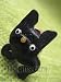 * FRENCH BULLDOG Black * VANCA Craft 3D Petit Mini Mascot Leather Dog Keychains