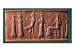 Akkadian Cylinder Seal of Zu Judged by Ea, 2200 BC (Frieze) Photography Giclee Poster...