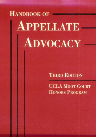 Handbook of Appellate Advocacy (American Casebook Series)