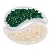 CapsulCN. Empty Gel Caps Empty Gelatin Capsules, 1000 pcs, Size 00, Green and white , Separated