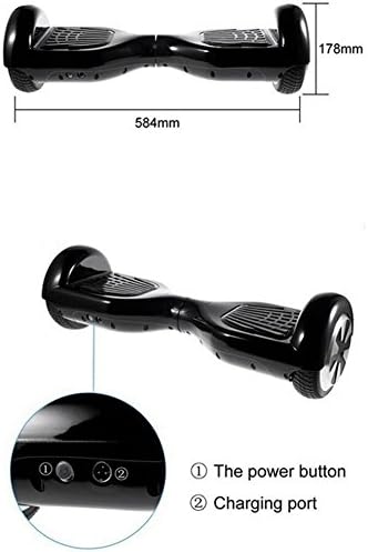 Ingleby 6.5 Inch Two Wheel Self Balancing Electric Scooter (Blue)