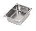 Paderno World Cuisine 20 7/8 Inch x 12 3/4 Inch x 4 Inch Hotel Steam Pan