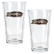 Anaheim Mighty Ducks 2pc Pint Ale Glass Set - Primary Logo NHL Hockey