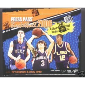 2006 07 Press Pass Basketball Unopened Hobby Box