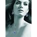 41JFbcj9KEL. AA75  [Flowers Secret (TM)] Swarovski Elements Crystal Heart of the Ocean Titanic Necklace 18 and Earrings 3 piece Set