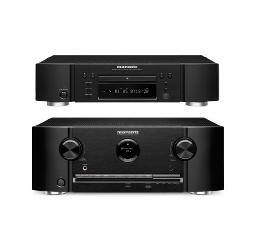 Marantz SR5008 7.2 Channel Network Home Theater Receiver and UD5007 3D Universal Blu-Ray Disc Player Bundle