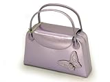Very Groovy Lilac Handbag Style Jewellery / Trinket Box