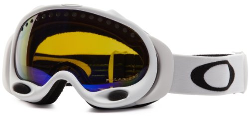 Oakley Skibrille A-Frame, snow matte white w/hi amber polarized, 01-941 Preisvergleich