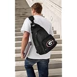 Georgia Bulldogs Sling Backpack University of Georgia One Strap Backpacks for Travel or School Bags - BEST QUALITY Unique Gifts For Boys, Girls, Adults, College Students, Men or Ladies ~ Broad Bay