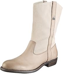 edc by Esprit NICE BOOT Q49534, Damen, Stiefel, Beige (dark taupe 238), EU 38