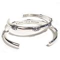 'Bless This Woman' Sterling Silver Cuff Bracelet