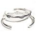 'Bless This Woman' Sterling Silver Cuff Bracelet