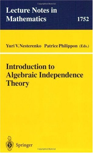 Introduction to Algebraic Independence Theory (Lecture Notes in Mathematics)