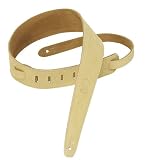 Levy's Leathers 2 1/2 Tapered Suede Leather Kids' Guitar Strap,Sunrise