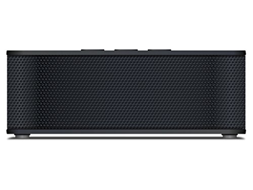 Urge Basics SoundBrick Plus NFC Ultra Portable Wireless Stereo Bluetooth Speakers with Built-In Microphone; Compatible with iPhone, Samsung, Smartphones, iPad, Surface Tablets and Mp3 Players Black