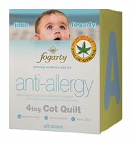 LITTLE FOGARTY ANTI ALLERGY COT QUILT 100X120CM