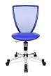 TOPSTAR 71487 S18 Kinderdrehstuhl Titan Junior Silber/D-Blau