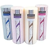 Aromatherapy Palm Wax Large Pillar Candle - Rainforest Flowers