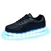 iTURBOS Nova+ Hover Light Up Shoes - Light Up LED Shoes for Women - 7 Static & 3 Dynamic Color Modes, 1 Strobe Mode - Trendy Rechargeable LED Sneakers (Charger Included)