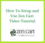 cover of How To Setup and Use Zen Cart Video Tutorial