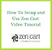 How To Setup and Use Zen Cart Video Tutorial