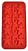 12 Cavity Bite-Size Gingerbread Man & Candy Cane Silicone Candy and Chocolate Mold Pan Cavities 2/5