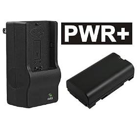 PWR+ Charger & Battery Combo Canon NB-2L NB-2LH CB-2LW NB2L NB2LH CB2LW for Canon SLR Digital PowerShot S30 S40 S50 S60 S70 S80 G7 G9 Rebel XT XTi; HV20 30; DC 310 320 330 Series Cameras